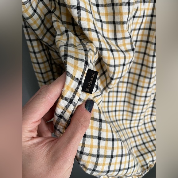 Barbour Button Down Mens Shirt Size Large - Picture 5 of 6